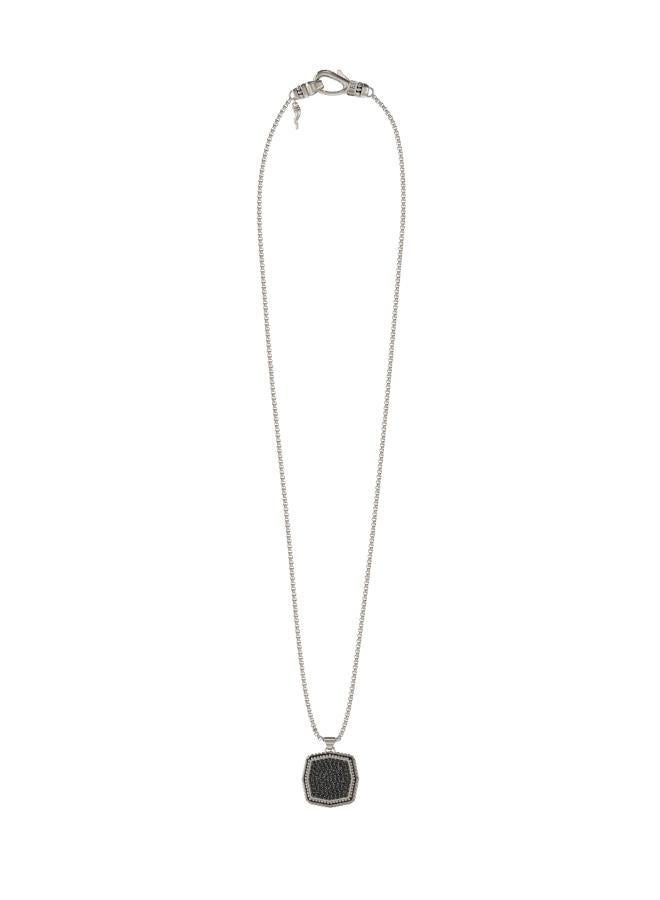 26 Inch Octagon Pave Necklace